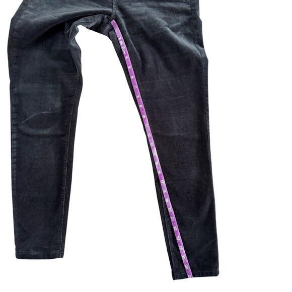 Banana Republic Corduroy Pants women’s size 26 Dark Gray mid rise skinny preppy - Picture 8 of 12
